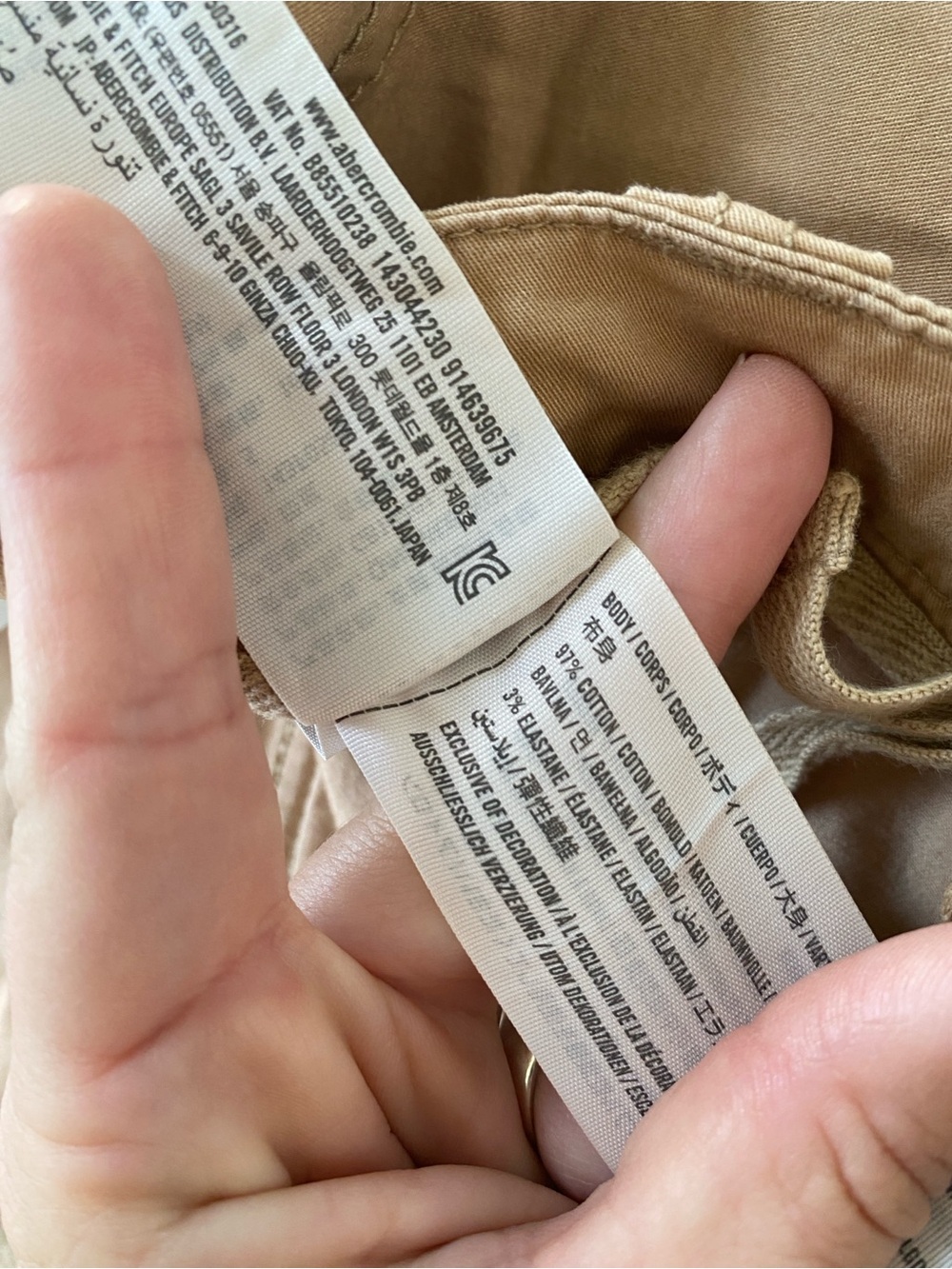 New Vintage Abercrombie & Fitch Y2K Khaki Utility Button-Front Mini Skirt Small - Picture 6 of 8
